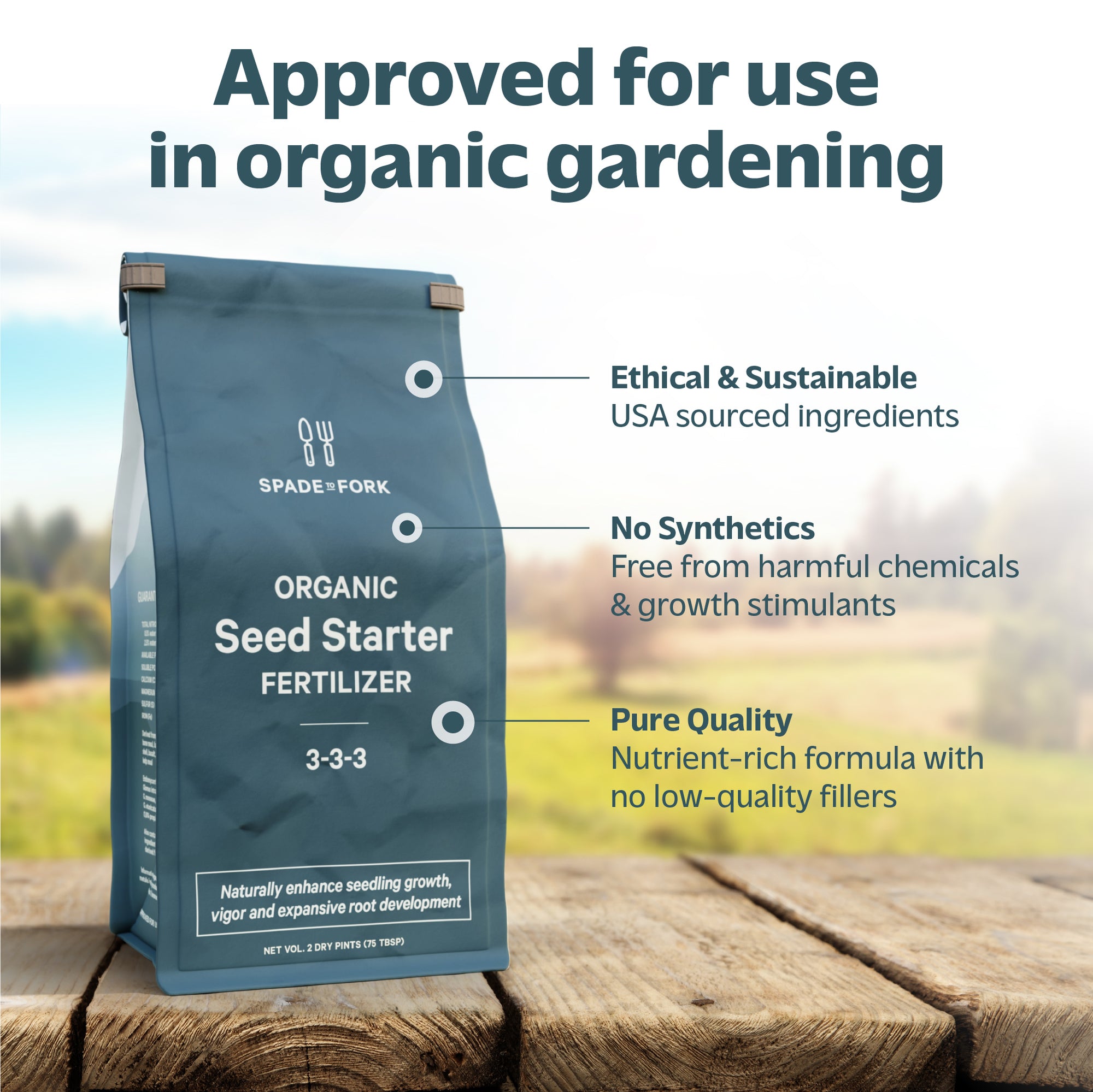 Organic Seed Starter Fertilizer