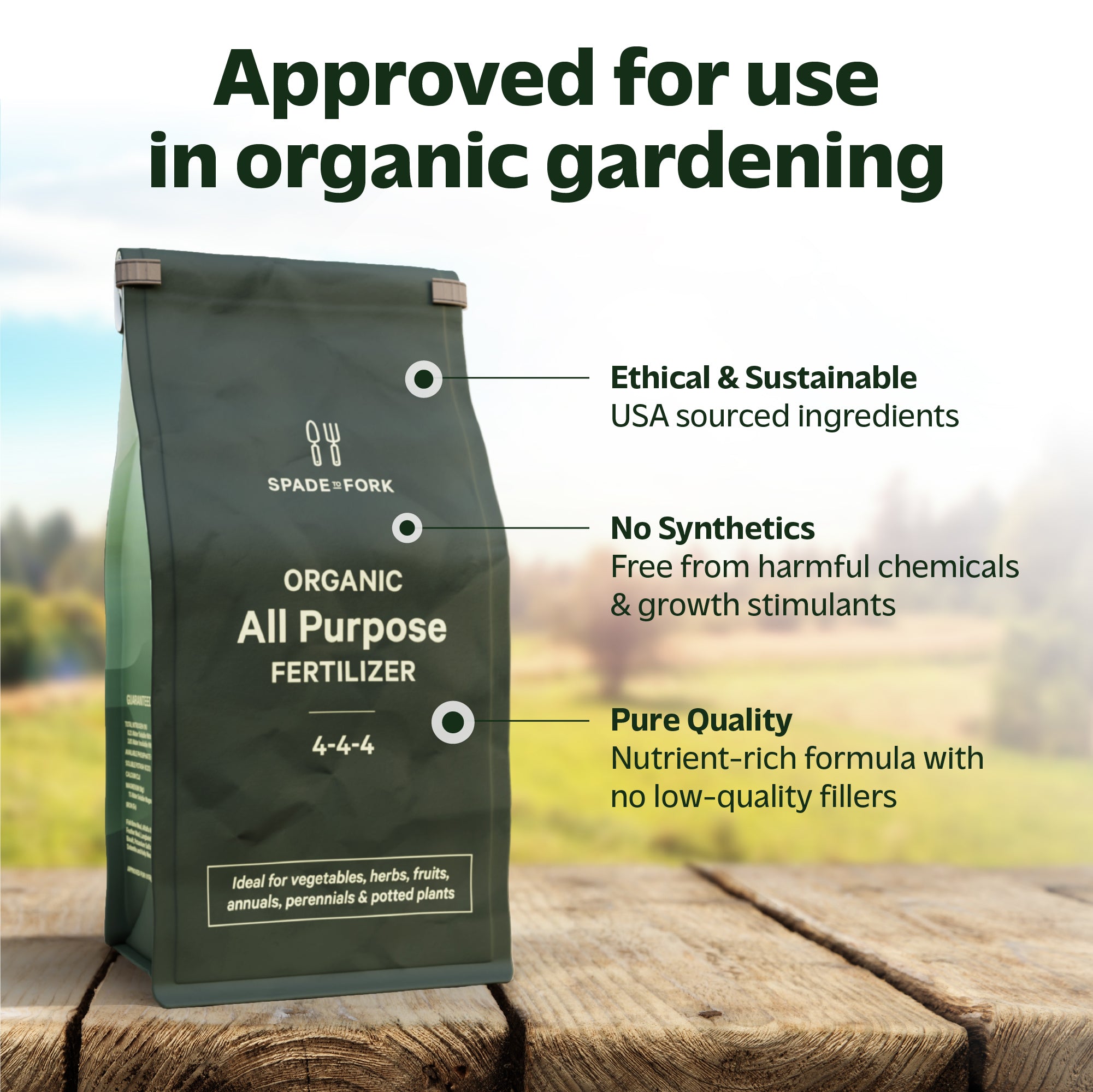 Organic All Purpose Fertilizer