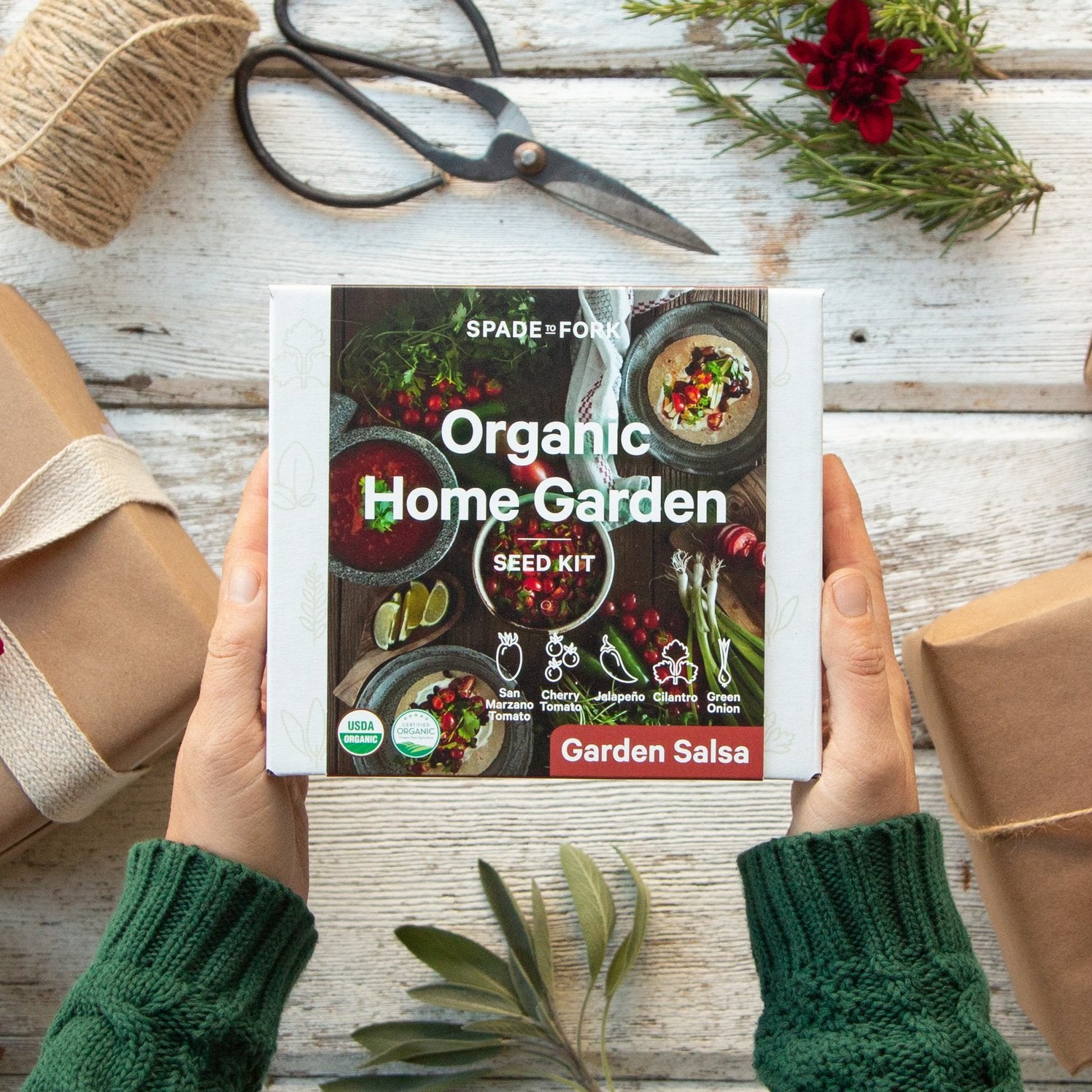 Organic Garden Salsa Seed Kit